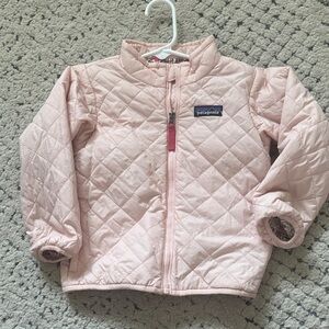 Patagonia Light Pink Quilted Jacket